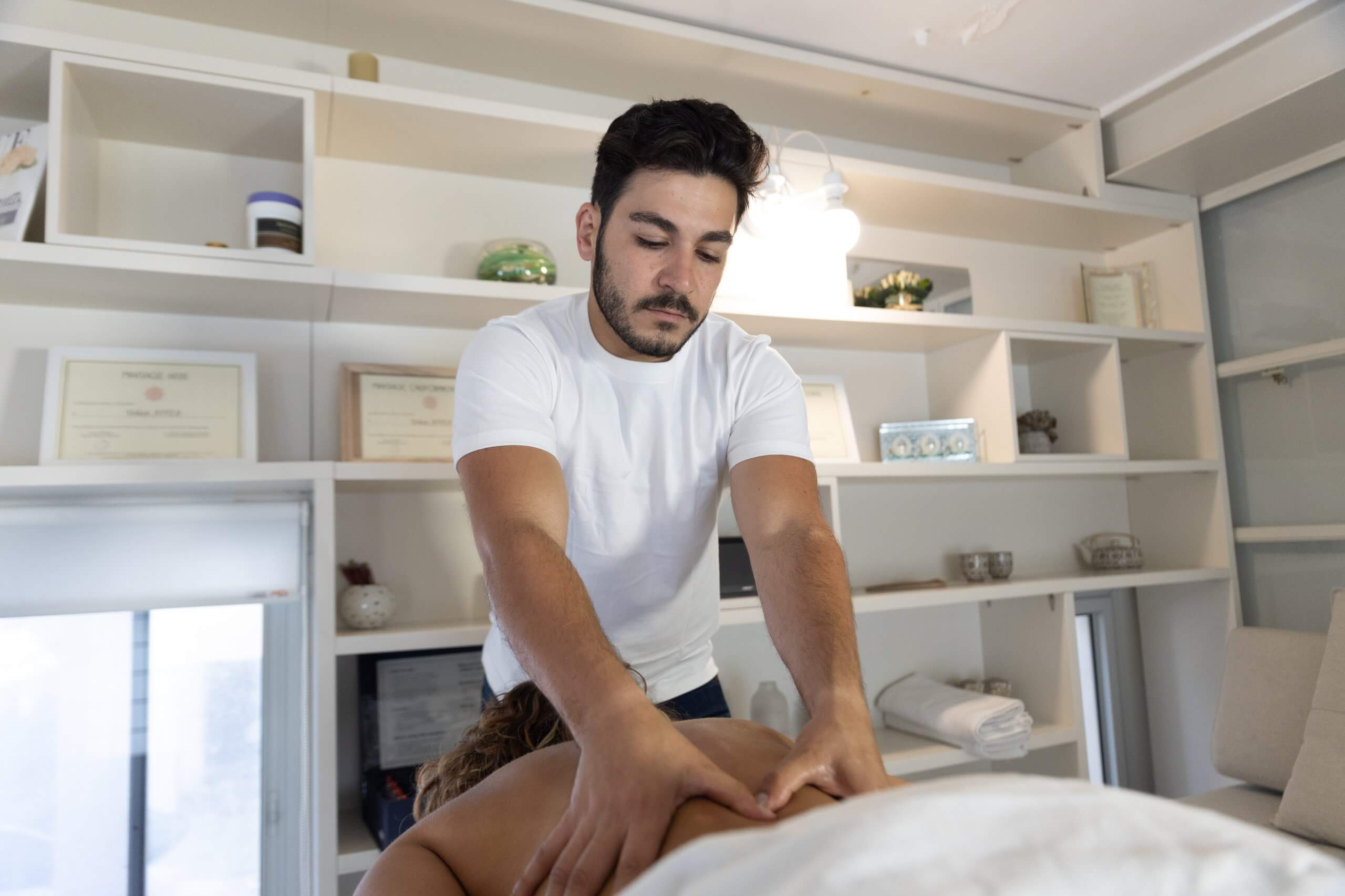 La clinique de massage de Yohan à Tel Aviv