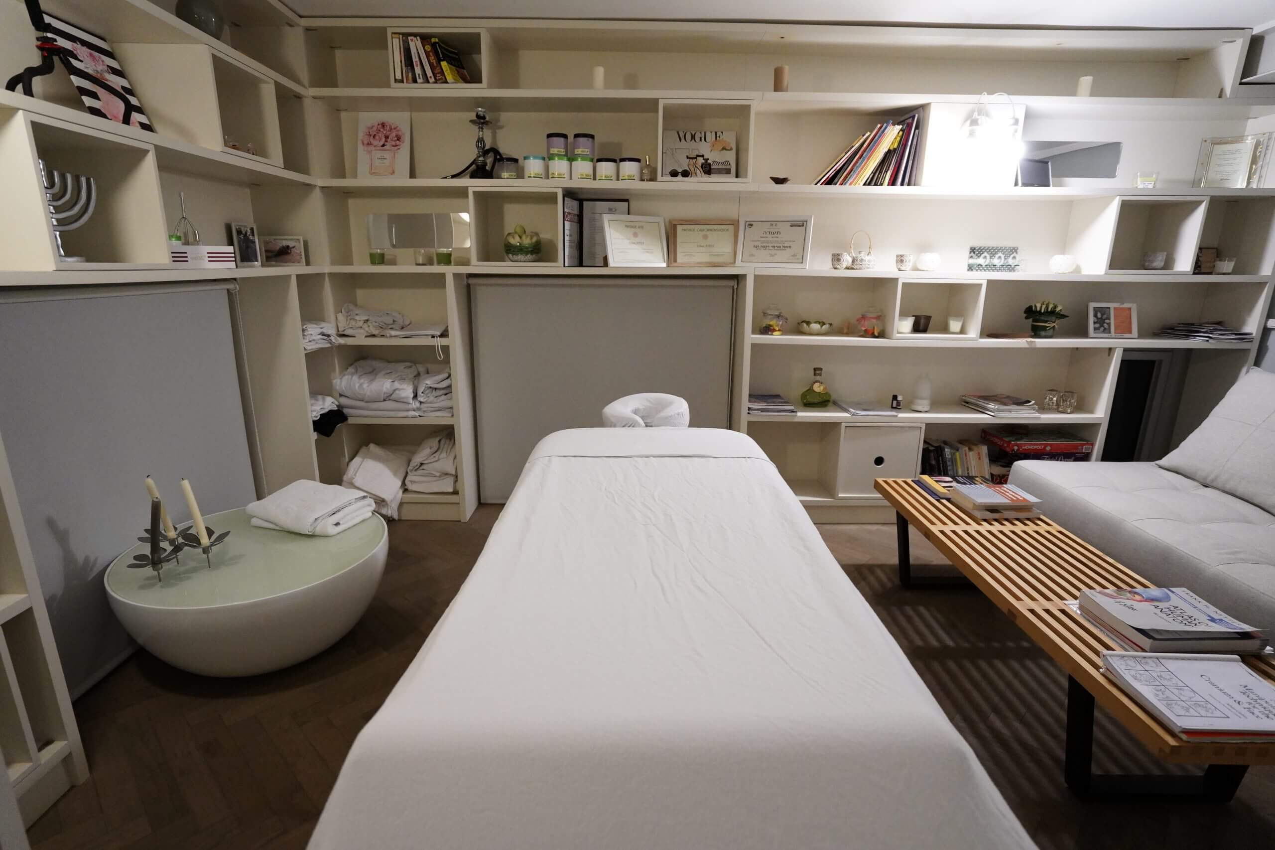 La clinique de massage de Yohan à Tel Aviv